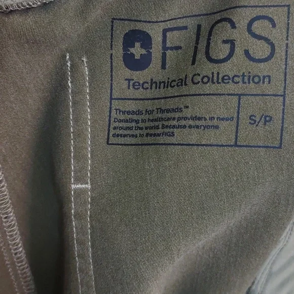 Figs Zamora Jogger - Heather Olive - Picture 3 of 4